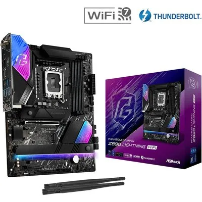 ASRock Z890 Lightning WIFI ATX Mainboard Intel Xe/HDMI