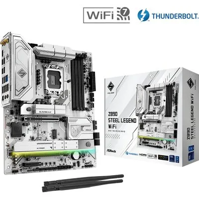 ASRock Z890 Steel Legend WIFI ATX Mainboard Intel Xe/TB4/HDMI