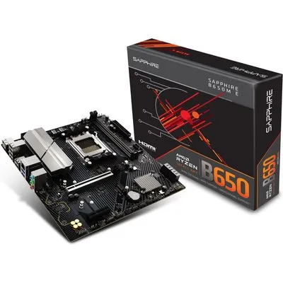 SAPPHIRE B650M-E mATX Mainboard DP/HDMI/M.2