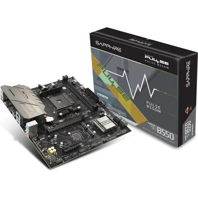 SAPPHIRE PULSE B550M mATX Mainboard DP/HDMI/M.2