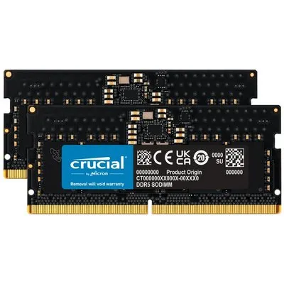 16GB (2x8GB) Crucial DDR5-4800 CL 40 SO-DIMM RAM Notebook Speicher Kit