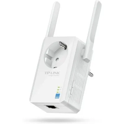 TP-LINK TL-WA860RE wireless 300MBit WLAN-n Repeater mit Steckdose und LAN Port