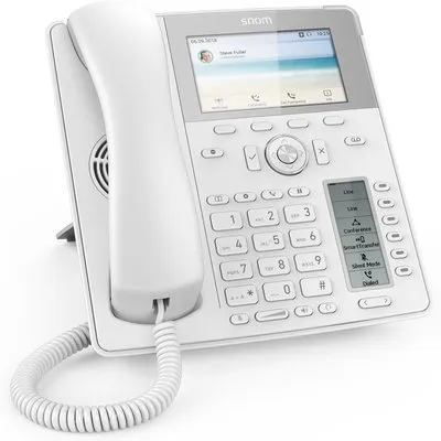 Snom D785 VoIP-Telefon Bluetooth-Schnittstelle weiß