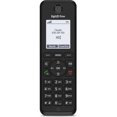 FRITZ!Fon M3 schnurloses DECT Komforttelefon für FRITZ!Box schwarz