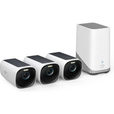 eufyCam 3 Überwachungskamera 4K 3+1 Solar Outdoor lokaler Speicher