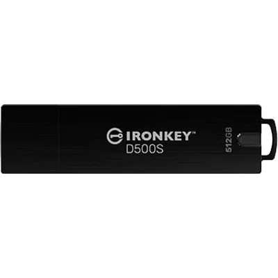 Kingston 512 GB IronKey D500S verschlüsselter USB-Stick USB-A 3.2 Gen1 Standard