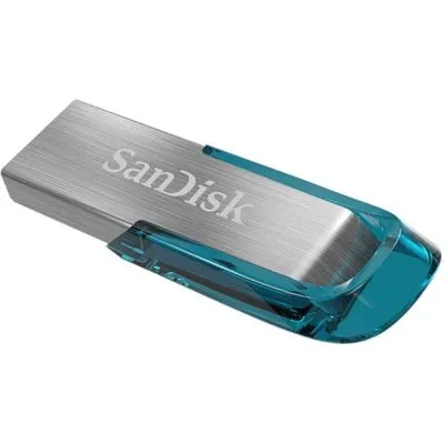 SanDisk 128GB Ultra Flair USB 3.0 Stick Tropic Blue
