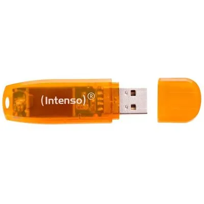 Intenso Rainbow Line 64GB USB Stick orange