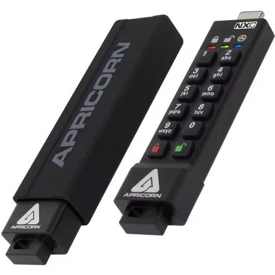 Apricorn Aegis Secure Key 3NXC 64GB USB-C Sicherheits-Stick