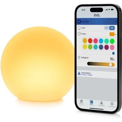 Eve Flare - portable smarte LED-Leuchte Apple HomeKit Thread