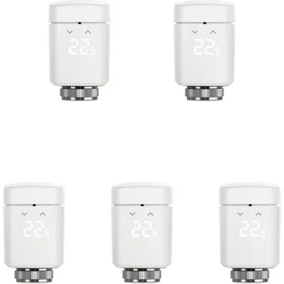 Eve Thermo - Smartes Heizkörperthermostat (Matter) 5er Pack