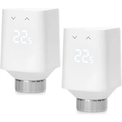 Eve Thermo (5. Gen) - Smartes Heizkörperthermostat (Matter) 2er Pack