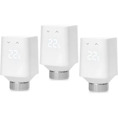 Eve Thermo (5. Gen) - Smartes Heizkörperthermostat (Matter) 3er Pack