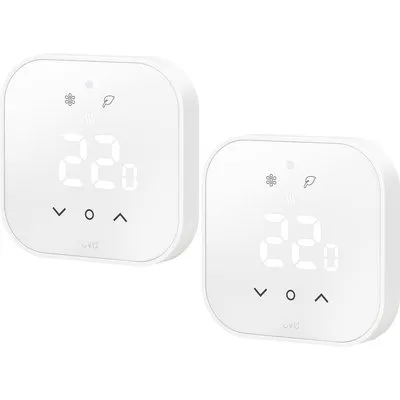 Eve Thermostat - Smartes Thermostat (Matter) für Fußbodenheizung 2er Pack