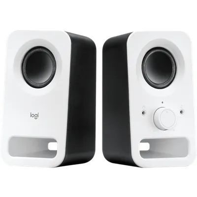 Logitech Z150 PC-Stereo-Lautsprechersystem weiß