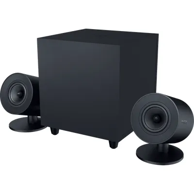 RAZER Nommo V2 Full-Range-2.1 Gaming-Lautsprecher mit Subwoofer für PC schwarz