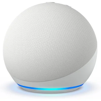 Amazon Echo Dot (5. Gen.) smarter Lautsprecher mit Alexa, weiß