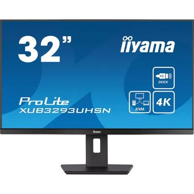 iiyama ProLite XUB3293UHSN-B5 31.5 Zoll 4K (UHD) IPS LED 16:9 60 Hz Office Monitor