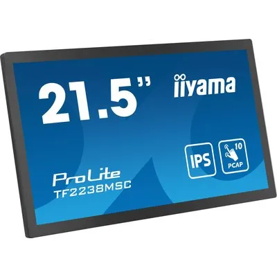 iiyama ProLite TF2238MSC-B1 21.5 Zoll Full HD IPS LED 16:9 60 Hz Touch Monitor