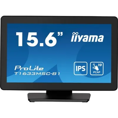 iiyama ProLite T1633MSC-B1 15.6 Zoll Full HD IPS LED 16:9 60 Hz Touch Monitor