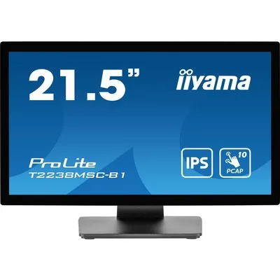 iiyama ProLite T2238MSC-B1 21.5 Zoll Full HD IPS LED 16:9 Multi Touch Monitor