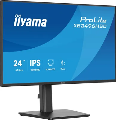 iiyama ProLite XB2496HSC-B1 24" FHD IPS 16:9 144 Hz USB-C 65WPD Monitor