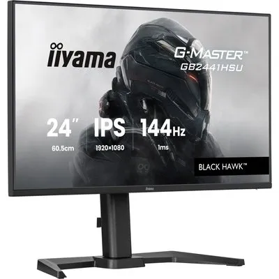 iiyama G-Master Black Hawk GB2441HSU-B1 24 Zoll Full HD IPS LED 16:9 144 Hz Gaming Monitor