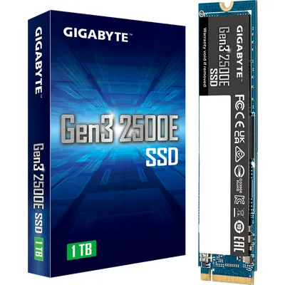 GIGABYTE NVMe PCIe 3th Gen 2500E SSD 500GB