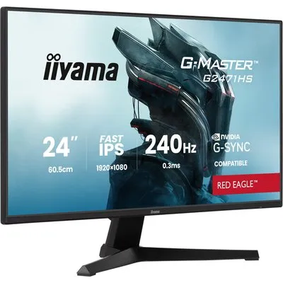 iiyama G-Master Red Eagle G2471HS-B1 24 Zoll FHD IPS LED 16:9 240 Hz Gaming Monitor