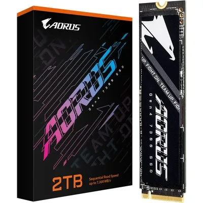 GIGABYTE AORUS Gen4 7300 SSD PCIe 4.0 x4, NVMe 1.4 2TB