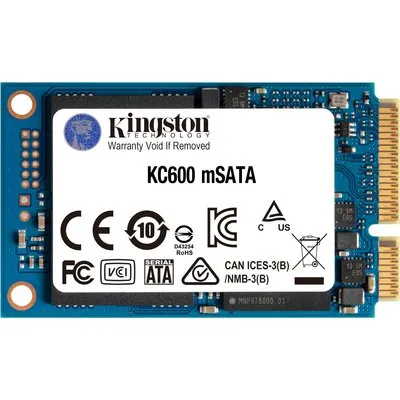 Kingston KC600 mSATA SSD 256 GB MO-300 3D-NAND TLC
