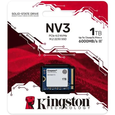 Kingston NV3 NVMe SSD 1 TB M.2 2230 PCIe 4.0