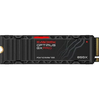 SANDISK Optimus GX PRO 850X NVMe SSD mit Kühlkörper 8TB