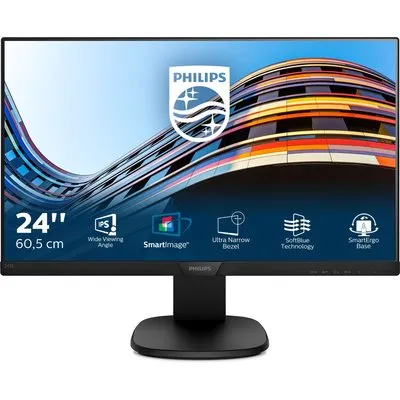 Philips S-Line 243S7EHMB 24 Zoll Full HD IPS LED 16:9 60 Hz Office Monitor