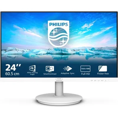 Philips V-Line 241V8AW 23.8 Zoll Full HD IPS LED 16:9 75 Hz Office Monitor