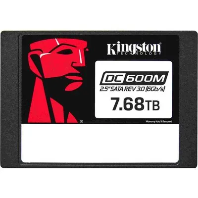 Kingston DC600M Enterprise SATA SSD 7,68 TB 2,5 zoll 3D TLC NAND