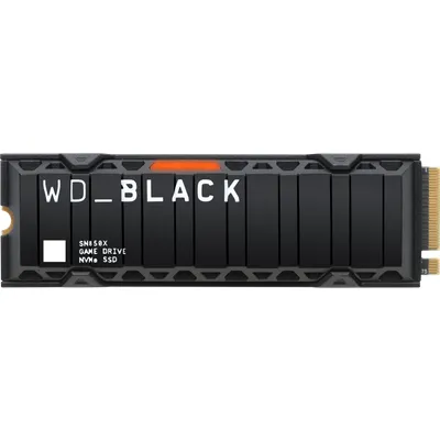 WD_BLACK SN850X NVMe SSD 2 TB M.2 2280 PCIe 4.0 mit Kühlkörper