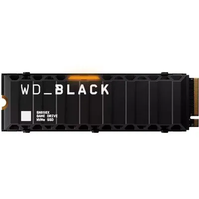 WD_BLACK SN850X NVMe SSD 8 TB M.2 2280 PCIe 4.0 mit Kühlkörper