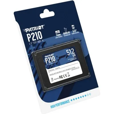 Patriot P210 SATA SSD 512GB 2,5 Zoll