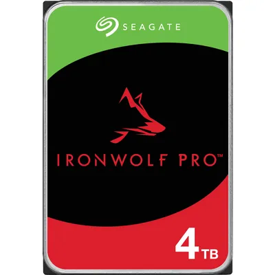 Seagate IronWolf Pro NAS HDD ST4000NT001 - 4 TB 3,5 Zoll SATA 6 Gbit/s CMR