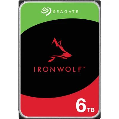 Seagate IronWolf NAS HDD ST6000VN006 - 6 TB 5400 rpm 3,5 Zoll SATA 6 Gbit/s CMR