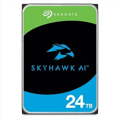 Seagate SkyHawk AI HDD ST24000VE002 - 24 TB 3,5 Zoll SATA 6 Gbit/s CMR