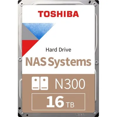 Toshiba N300 HDWG51GUZSVA 16TB 512MB 7.200rpm 3,5 Zoll SATA 6 Gbit/s Bulk