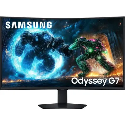 Samsung Odyssey G7 G75F LS37FG756EUXEN 37 Zoll 4K (UHD) VA Curved Gaming Monitor 16:9 DP/HDMI/USB 165Hz