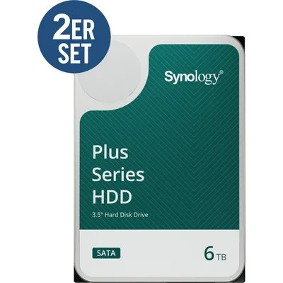 Synology 2x HAT3300-6T 12 TB - 2x 6 TB 5400 rpm 256 MB 3,5 Zoll SATA 6 Gbit/s CMR Doppelpack
