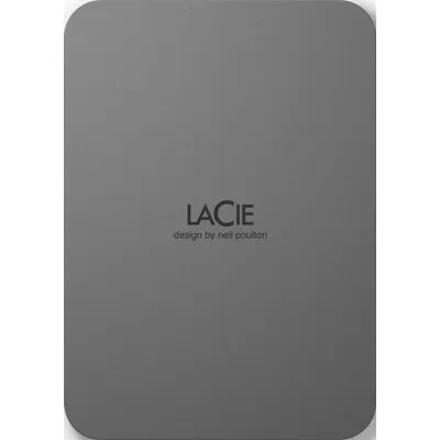 LaCie Mobile Drive Secure 4 TB USB-C 3.0 (5Gb/​s) Space Gray externe Festplatte HDD