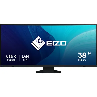 EIZO FlexScan EV3895-BK 37.5 Zoll Curved AH-IPS LED 24:10 60 Hz Monitor