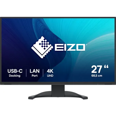 EIZO Flexscan EV2740X-BK 27 Zoll 4K (UHD) IPS Black LED 16:9 60 Hz Monitor