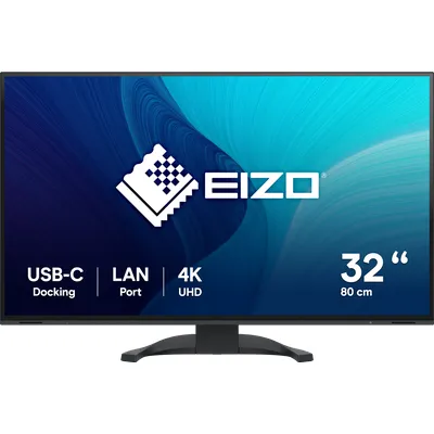 EIZO Flexscan EV3240X-BK 31.5 Zoll 4K (UHD) IPS Black LED 16:9 60 Hz Monitor