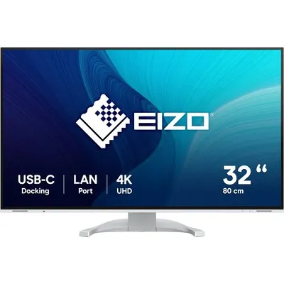 EIZO Flexscan EV3240X-WT 31.5 Zoll 4K (UHD) IPS Black LED 16:9 60 Hz Monitor
